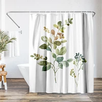 71x74 Floral Shower Curtain