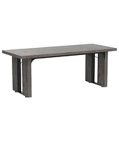 Tribesigns 71" Large Dining Table for 6 to 8 People, Farmhouse Style Dinner Table, Rectangular Dining Table for Kitchen, Dining Room & Living Room