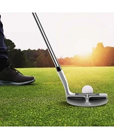 Costway Golf Chipper Right-Handed Chipping Club Stainless Steel Head Batting Aid Line