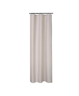 Caromio Flax Linen Like 230GSM Heavy Weight Fabric Shower Curtain