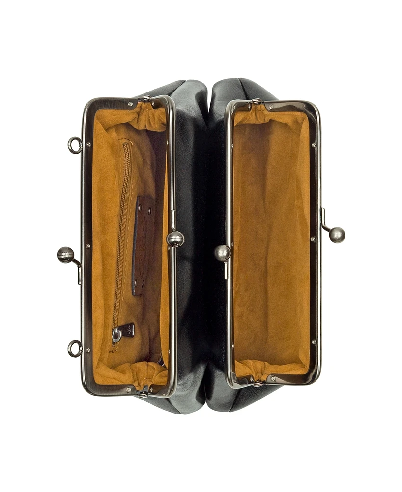 Patricia Nash Nora Double Frame Crossbody Bag