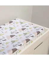 Trend Lab Mountain Baby Cotton Changing Pad Cover by