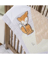 Sammy & Lou Friendly Forest 4 Piece Crib Bedding Cset