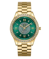 Jbw Women's Mondrian Diamond (1/6 ct.t.w.) 18k Gold Plated Stainless Steel Watch