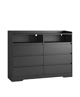 Simplie Fun Living Room Sideboard Storage Cabinet, Drawer Cabinet