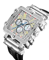 Jbw Men's Phantom Diamond (1 ct.t.w.) Stainless Steel Watch