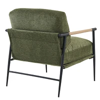 Simplie Fun Leisure Chair Lounge Chair Green Color