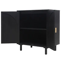 2 Door Cabinet, Suitable For Bedroom, Living Room, Study