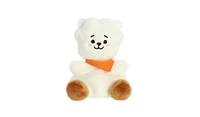 Aurora Mini Palm Pals Rj BT21 Lovable Plush Toy White 5"