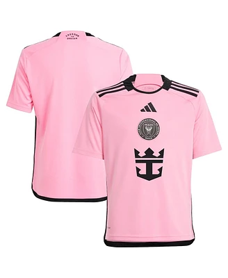 Adidas Big Boys and Girls Pink Inter Miami Cf 2024 2getherness Replica Jersey