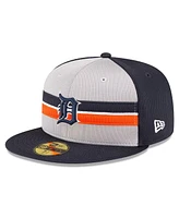 New Era Men's Gray Detroit Tigers 2024 Batting Practice 59FIFTY Fitted Hat