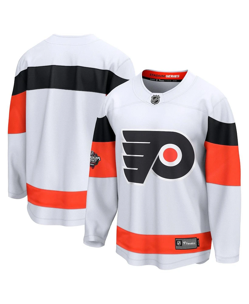 Fanatics Branded Men's White Philadelphia Flyers 2024 Nhl Stadium Series Breakaway Jersey