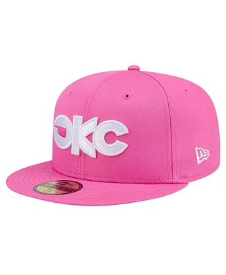 New Era Men's Pink Oklahoma City 89ers Theme Night 59FIFTY Fitted Hat