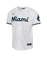 Nike Youth Jazz Chisholm White Miami Marlins Home Limited Player Jersey