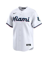 Nike Men's Sandy Alcantara White Miami Marlins Home Limited Player Jersey