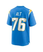 Nike Men's Joe Alt Powder Blue Los Angeles Chargers 2024 Nfl Draft First Round Pick Player Game Jersey