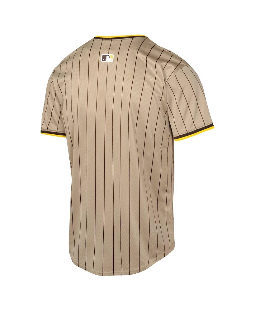 Nike Big Boys and Girls Tan San Diego Padres Alternate Limited Jersey