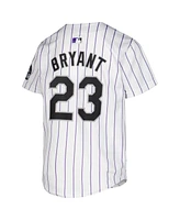 Nike Big Boys and Girls Kris Bryant White Colorado Rockies Home Limited Player Jersey