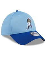 New Era Men's Light Blue Milwaukee Brewers 2024 Batting Practice 39THIRTY Flex Hat