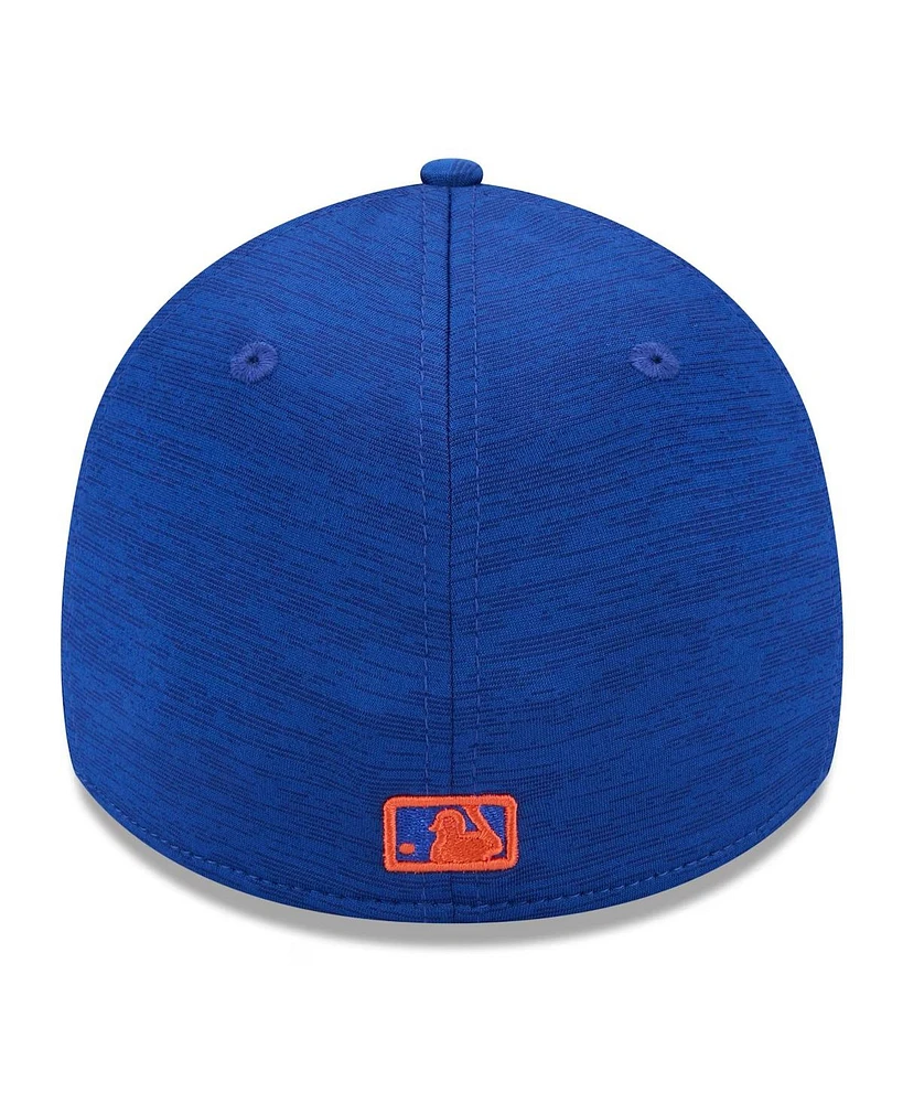 New Era Men's Royal York Mets 2024 Clubhouse 39THIRTY Flex Fit Hat