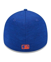 New Era Men's Royal York Mets 2024 Clubhouse 39THIRTY Flex Fit Hat