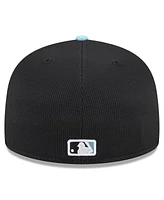 New Era Men's Black Arizona Diamondbacks 2024 Batting Practice 59FIFTY Fitted Hat