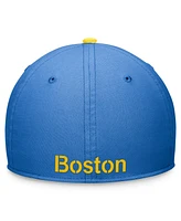 Nike Men's Light Blue/Gold Boston Red Sox 2024 City Connect Swoosh Flex Hat