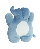 Aurora Large Jelly Elephant Spongecakes Squishy Plush Toy Blue 17"