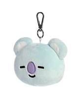 Aurora Mini Koya Keychain BT21 Lovable Plush Toy Blue 4"