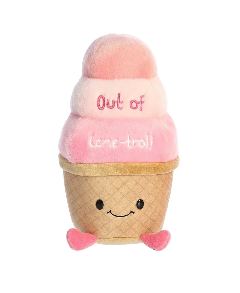 Aurora Small Out Of Cone-Trol Just Sayin' Witty Plush Toy Pink 9"