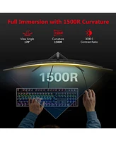 Z-edge inch 2K 2560 x 1440 165Hz 1ms Curved Gaming Monitor
