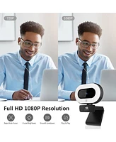 Z-edge Full Hd 1080P Webcam Auto Focus Web Camera with Tripod