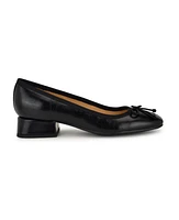 Nine West Women's Saruh Square Toe Slip-on Dress Pumps