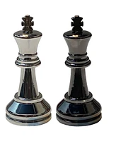 Bobby Fischer Metal Ultimate Chess Pieces, 3.75 in. king