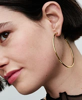 Pandora 14K Gold-Plated Open 65 mm Hoops