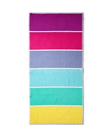 Lands' End Kids Cabana Stripe Beach Towel