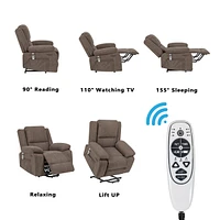 Massage Recliner Chair for Elderly with Remote Control
