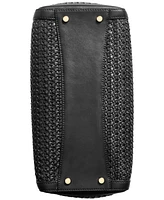 Donna Karan Valley Stream Woven Buckle Small Tote