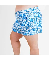 Calypsa Plus Classic Fit Swim Shorts With Panty