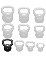 Philosophy Gym Vinyl Coated Cast Iron Kettlebell Weight lbs