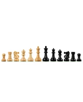 Bobby Fischer Ultimate Chess Piece, Ebonized and Boxwood, 3.75 inch King