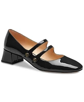 Coach Women's Angelina Double Buckle Mary Jane Pumps