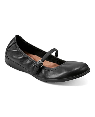 Earth Women's Korvino Square Toe Mary Jane Casual Flats