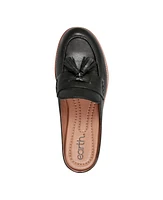 Earth Women's Everett Tassels Slip-On Mule Loafers