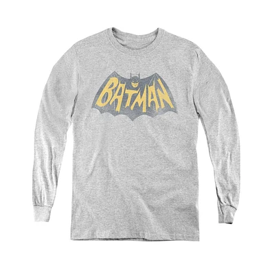 Batman Boys Classic Tv Youth Show Logo Long Sleeve Sweatshirts