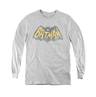 Batman Boys Classic Tv Youth Show Logo Long Sleeve Sweatshirts