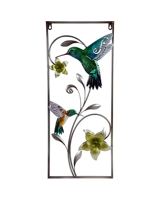 Fc Design 27.5"H Rectangle Hummingbird Wall Plaque Decor Home Decor Perfect Gift for House Warming, Holidays and Birthdays