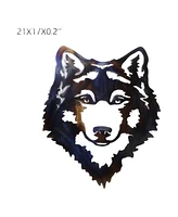 Fc Design 20"W Wolf Bust Wall Plaque Decoration Home Decor Perfect Gift for House Warming, Holidays and Birthdays