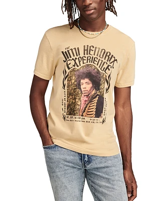 Lucky Brand Men's Jimi Hendrix Photo T-shirts
