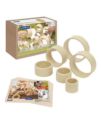 Kaplan Early Learning Discovery Circles - Natural - 6 Pieces